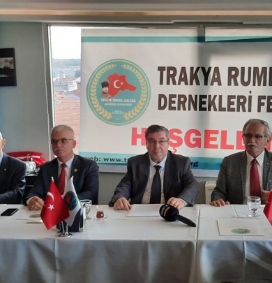 TRAKYA RUMELİ BALKAN DERNEKLERİ FEDERASYONU BASIN AÇIKLAMASI 