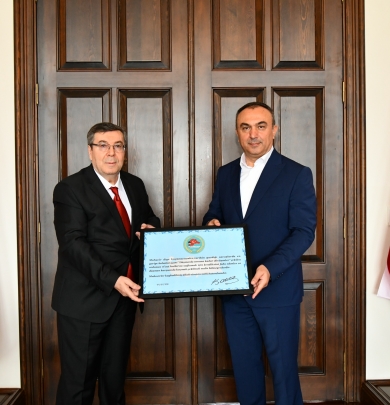 TRAKYA RUMELİ BALKAN DERNEKLERİ FEDERASYONU TEKİRDAĞ VALİSİ ZİYARETİ