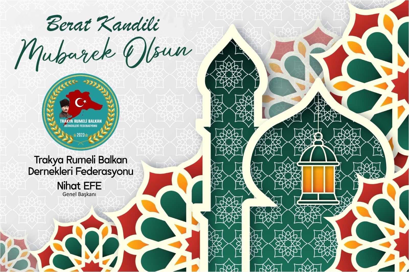 BERAT KANDİLİMİZ KUTLU OLSUN