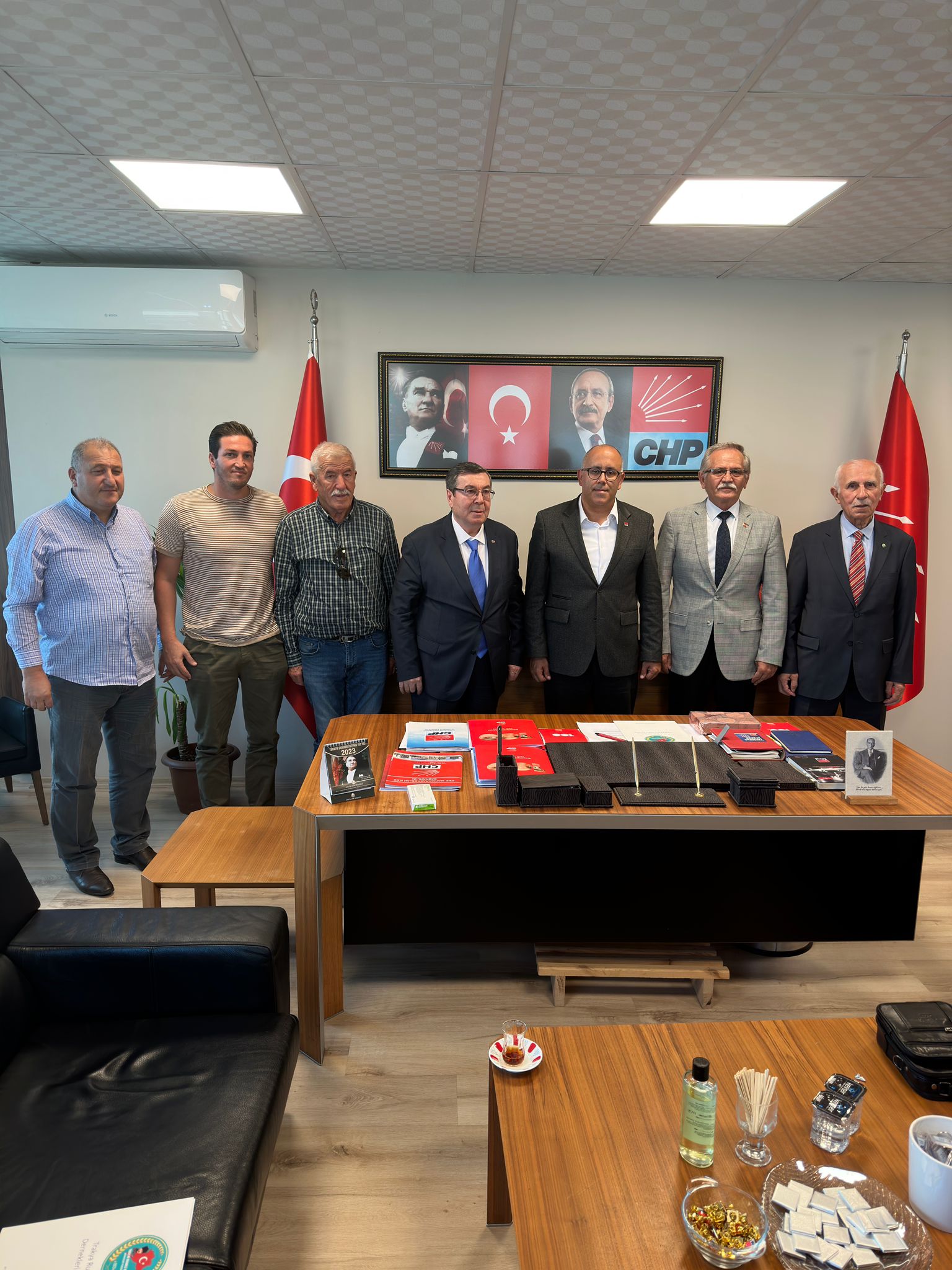 TEKİRDAĞ CHP İL BAŞKANLIĞI ZİYARETİ